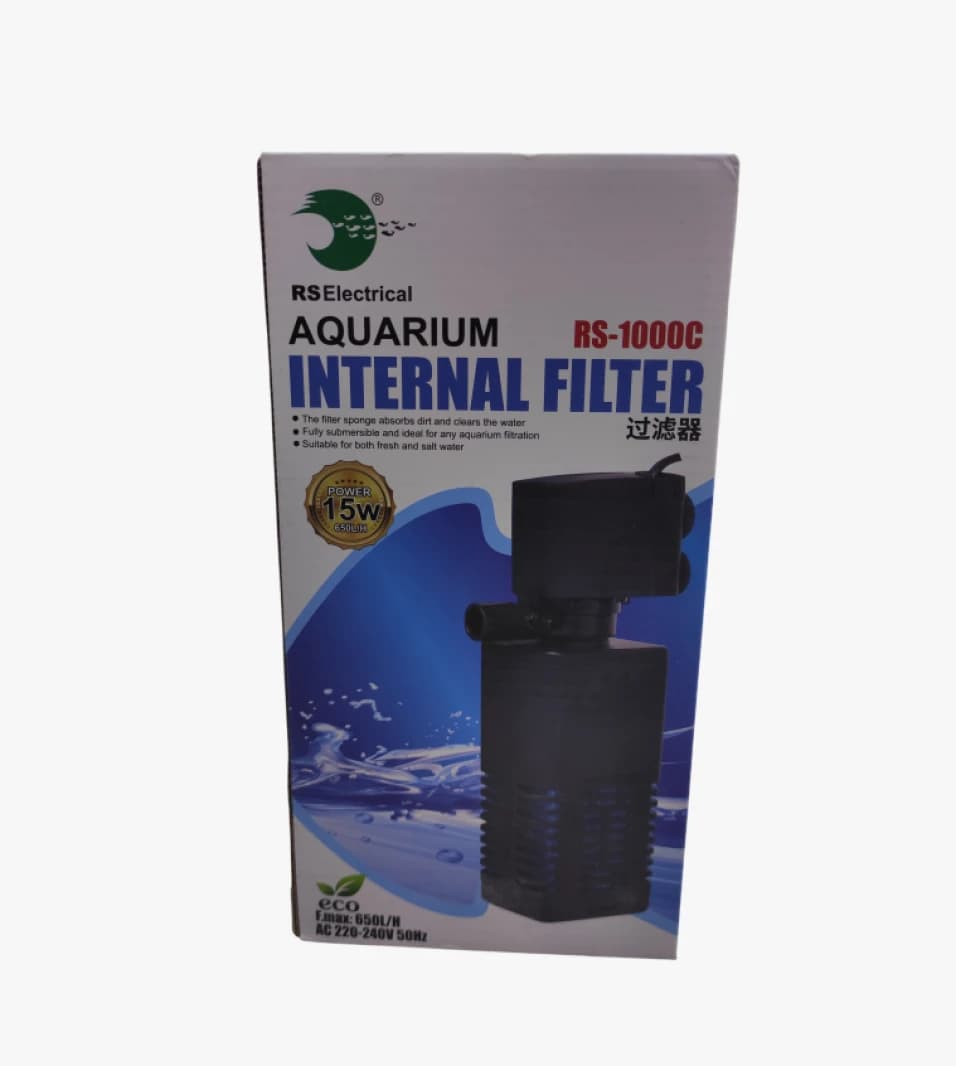 RS Electrical Internal Filter for Aquariums with Efficient Design for Fish Enthusiasts