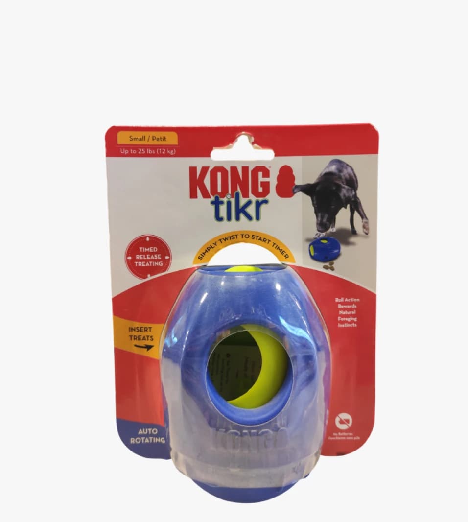 KONG Tikr Dog Toy for Small Pets, Interactive Timed Treat Puzzle, Engaging Mind Stimulating Design