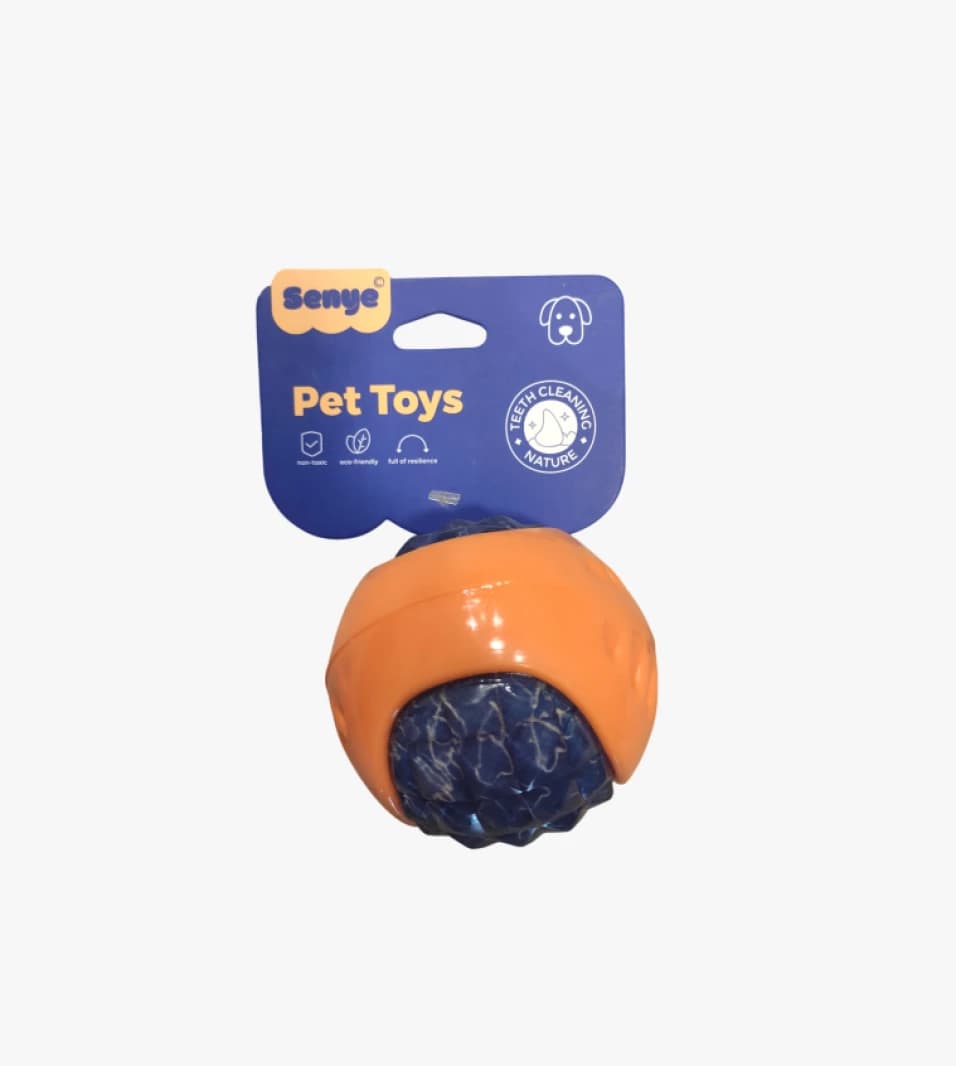 Senye Pet Teeth Cleaning Chew Ball with Unique Design for Effective Oral Care for Pets