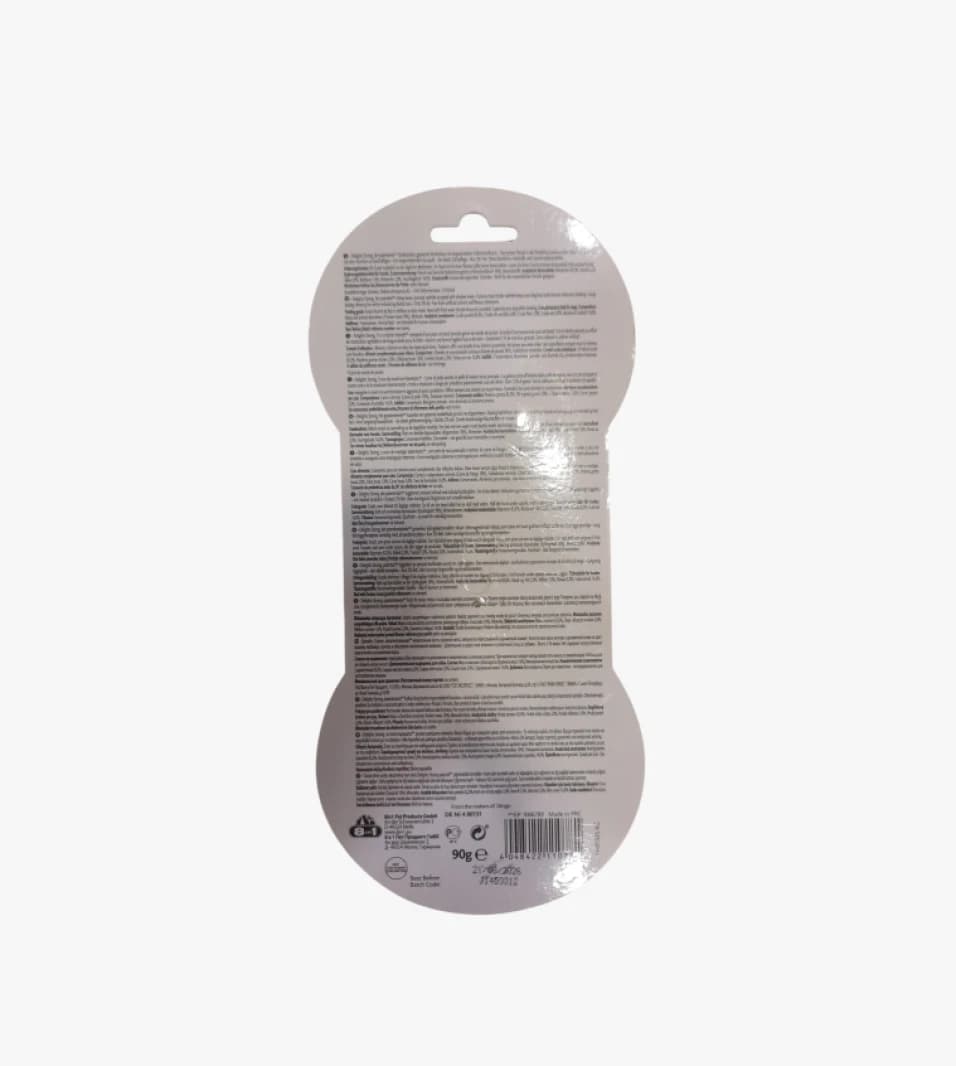 8 in 1 Delights Strong Chew Bone, Delicious Design for Dogs, with Hidden Chicken Treasure Inside