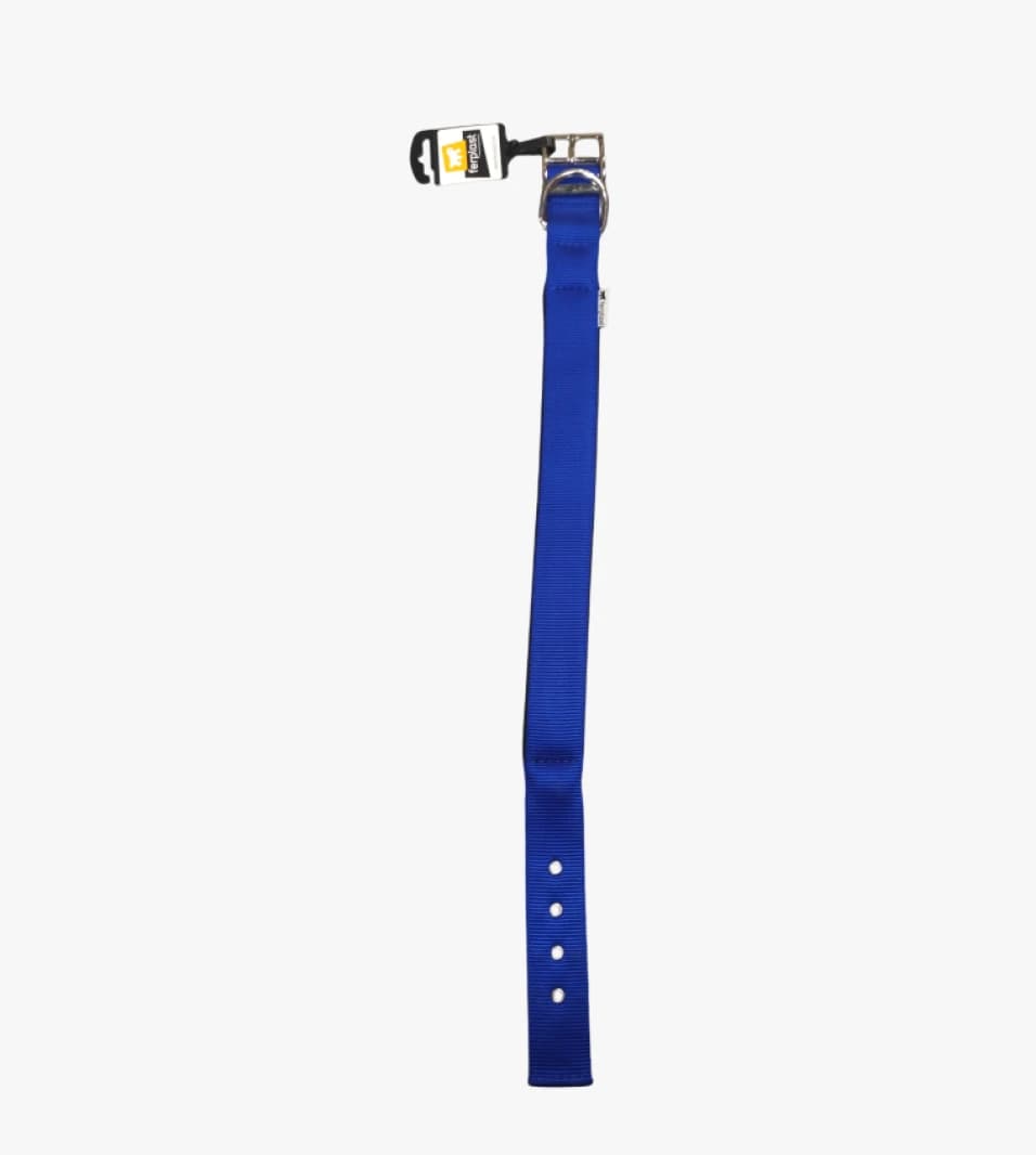 Forpet Premium Pet Collar, Blue Dog Collar with Stylish Design Suitable for All Ages and Sizes