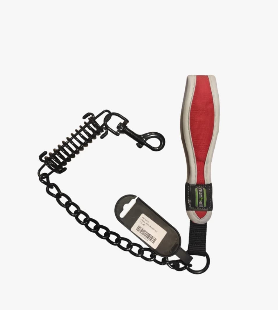 Nunbell Comfortable Handle Dog Leash with Practical Design and Durable Chain for Long-Lasting Use.