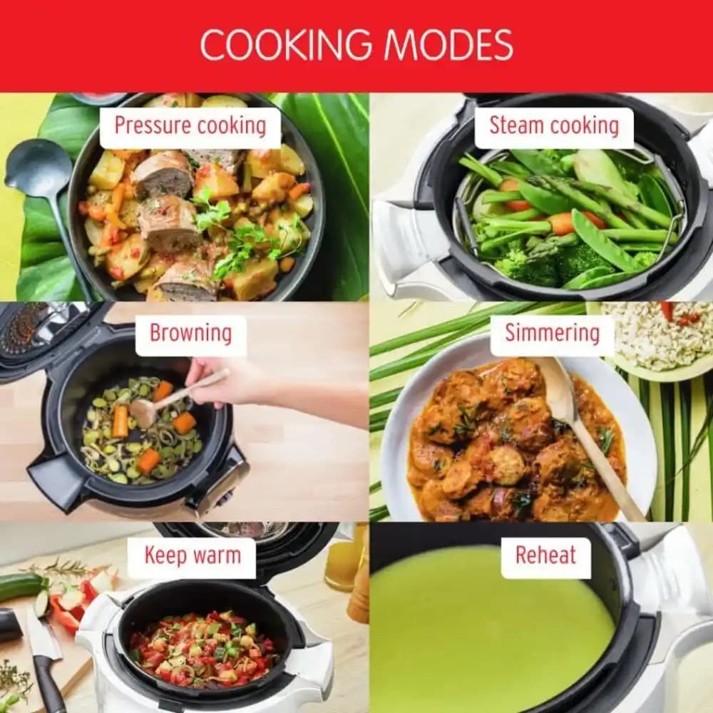 Moulinex Cookeo+ Multicooker 6L – Black