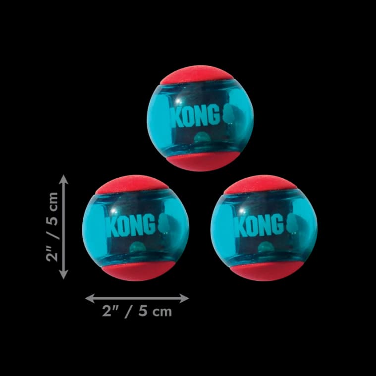 Kong Squeezz Action Ball Red M
