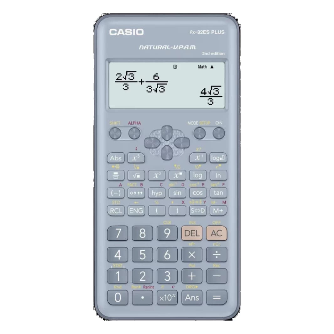 آلة حاسبة كاسيو fx-82ES بلس – أزرق