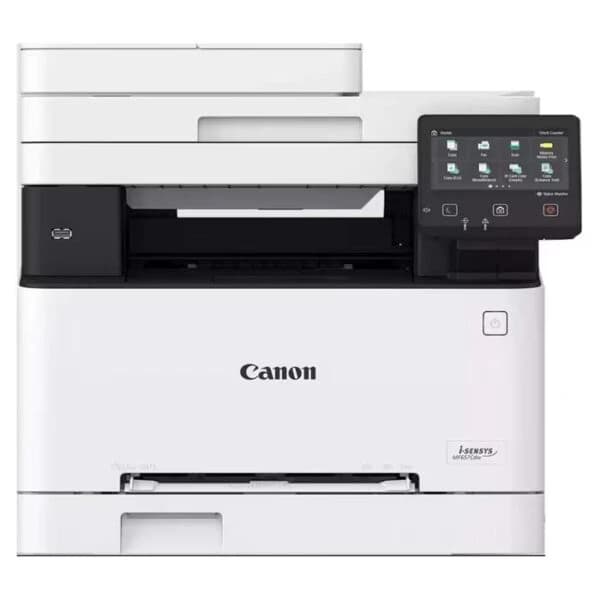 Canon i-SENSYS MF657Cdw 4-in-1 Multifunction Colour Wi-Fi Printer (Print, Copy, Scan, Fax) with Duplex & Network