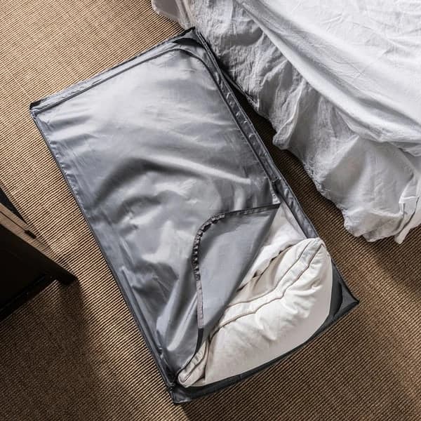 Storage case, dark grey, 90x53x19 cm