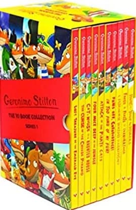 Geronimo Stilton Collection (10 Vols) • Author: Geronimo Stilton • 2017