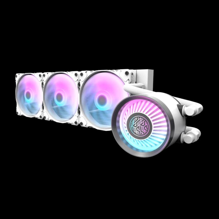 Darkflash DN360 Nebula 360mm AIO Liquid Cooler - White