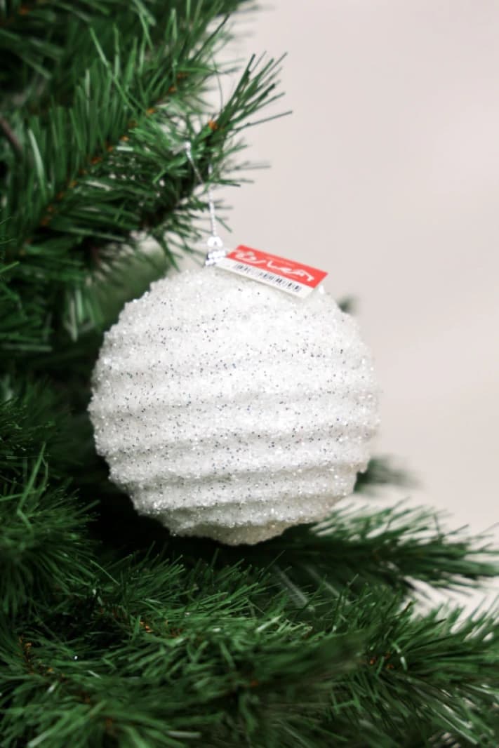 12CM White Ball