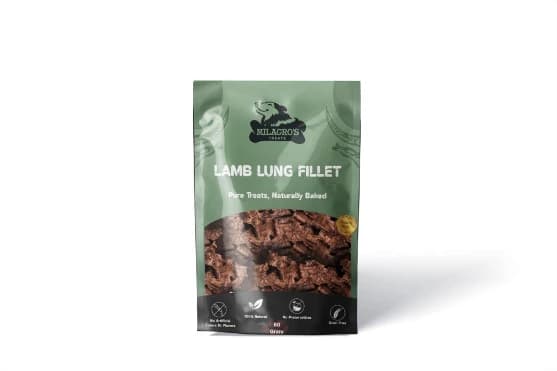 Milagro's Lamb Lung Fillet 80gr
