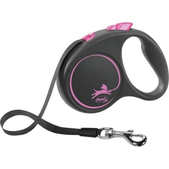Trixie flexi BLACK DESIGN Tape Lead S