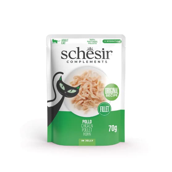 Schesir Chicken Fillets in Jelly Sachet 70g (12-Pack)