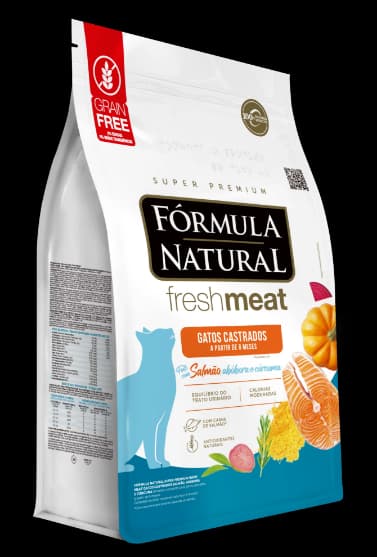 Formula Natural Fresh Meat for Sterilized Cats, Salmon Flavor, 7kg