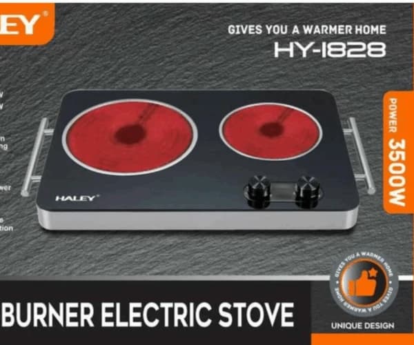 Haile Double Burner Infrared Electric Cooker