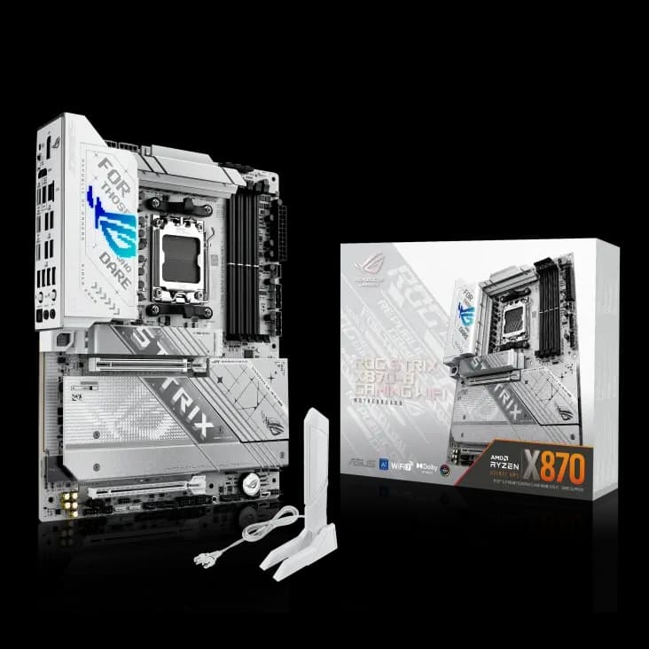 ASUS ROG STRIX X870-A GAMING WIFI7 & Bluetooth DDR5 Motherboard - for AMD