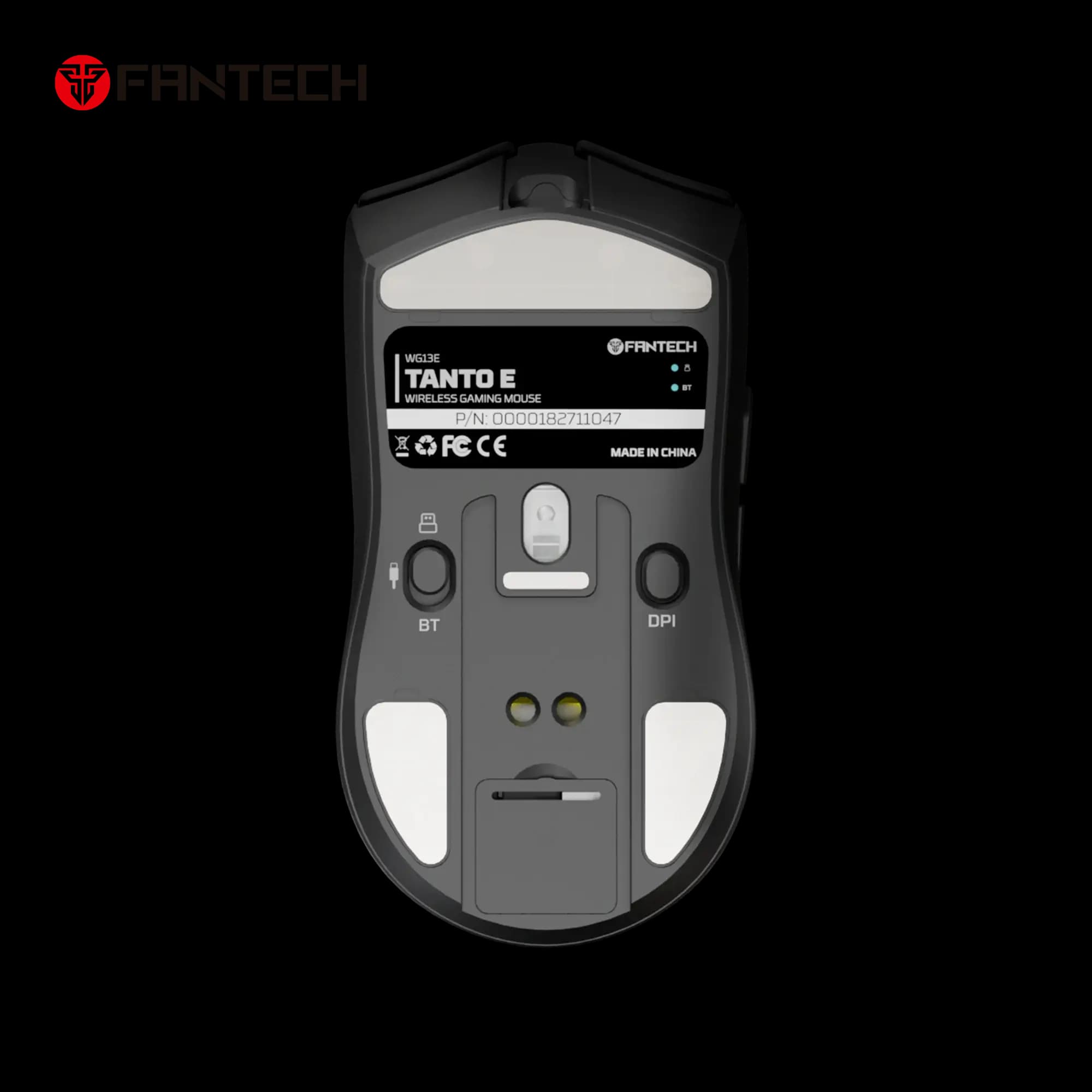 FANTECH WG13E TANTO E TRI-MODE Wireless Gaming Mouse - Black