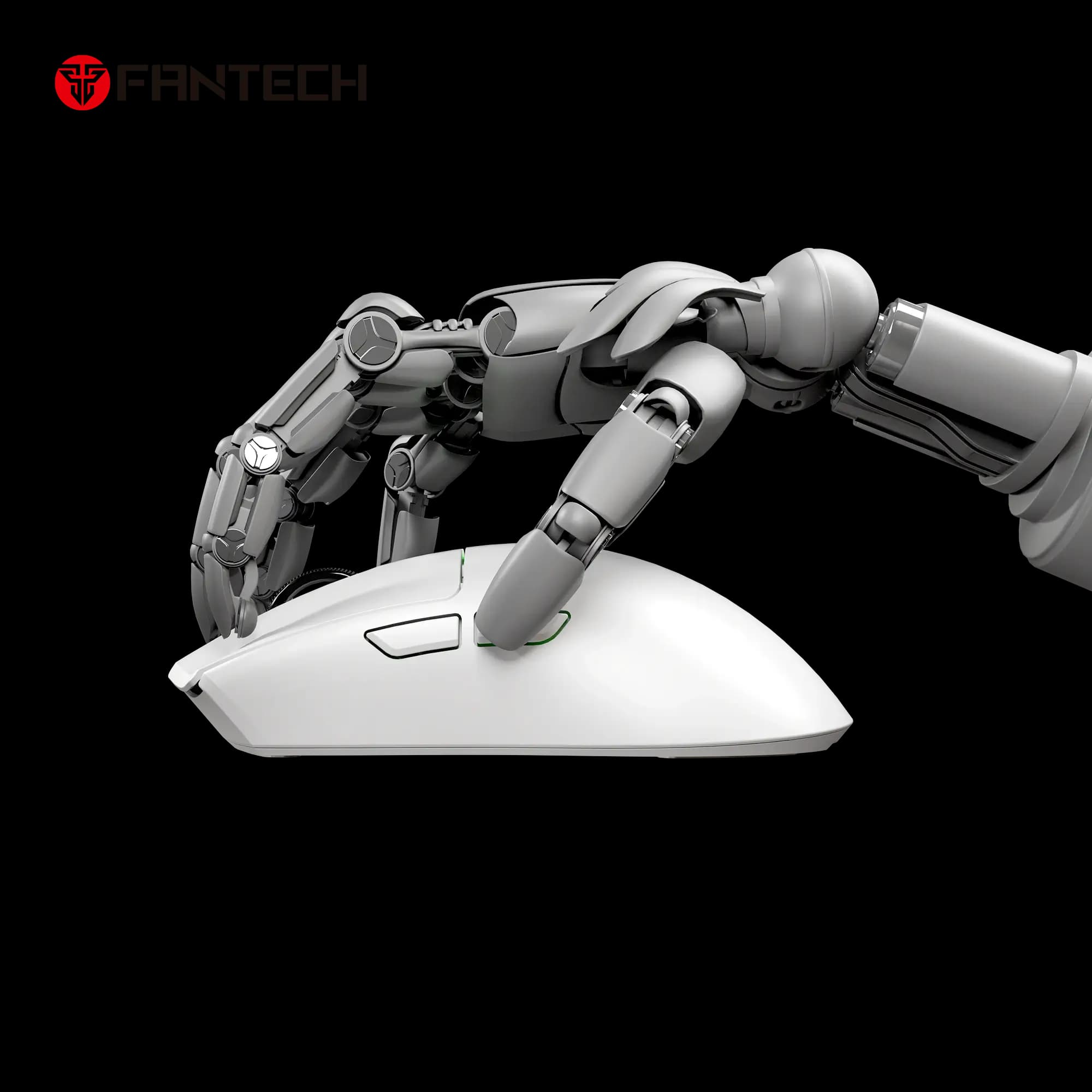 FANTECH WG13E TANTO E TRI-MODE Wireless Gaming Mouse - White