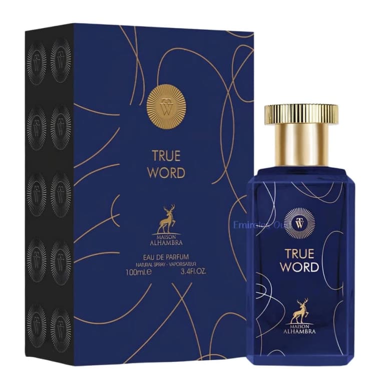 True Word Eau de Parfum for Men by Alhambra 100ml
