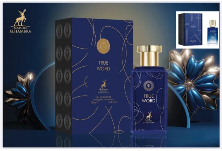 True Word Eau de Parfum for Men by Alhambra 100ml