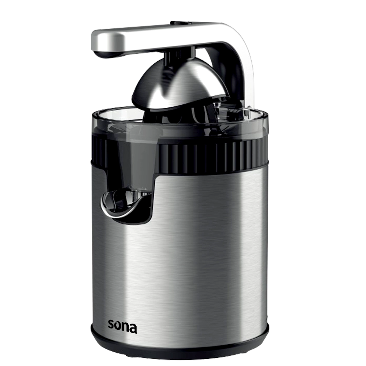 Sona Citrus Juicer 300W 300 ml Stainless steel with Juicing Press Arm