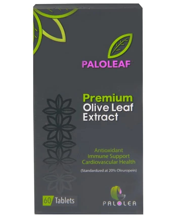 Palolea Palo Leaf Premium Olive Leaf Extract, 60 Tablets