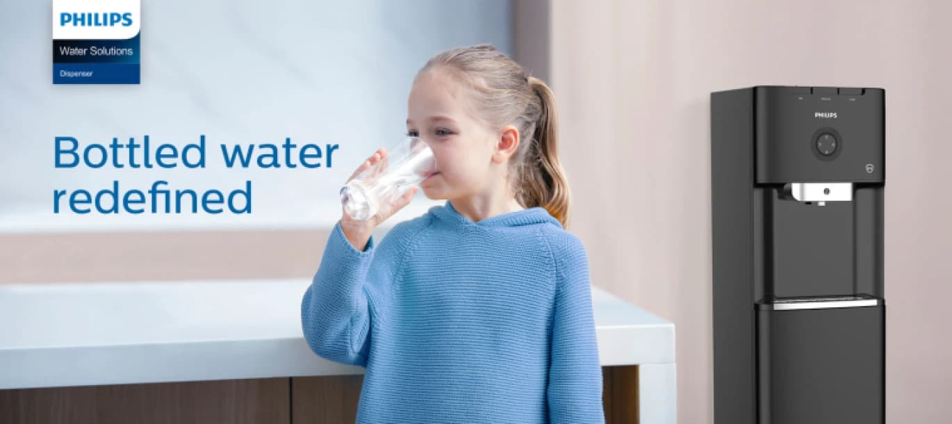 Philips Bottom-Load Water Dispenser with UV and Micro P-Clean Technology