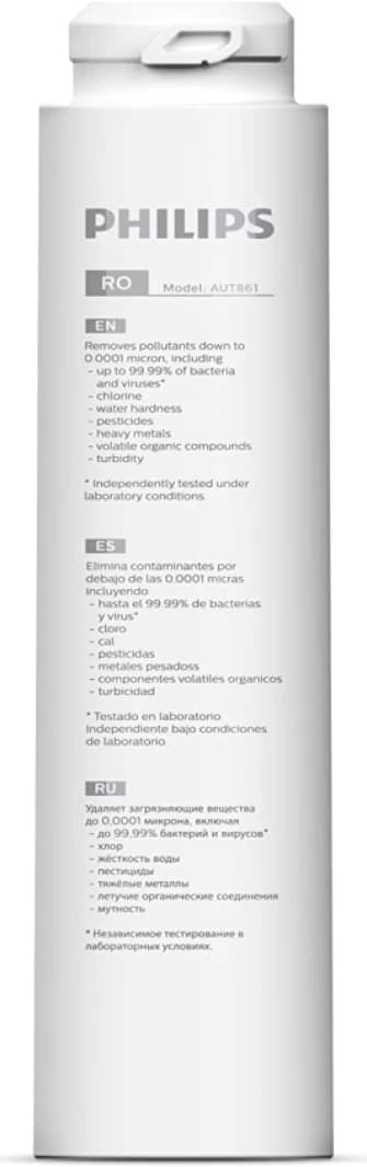 Philips Water Filter AUT861 - 75 GPD Reverse Osmosis Membrane AUT3268, 3-Year Lifespan