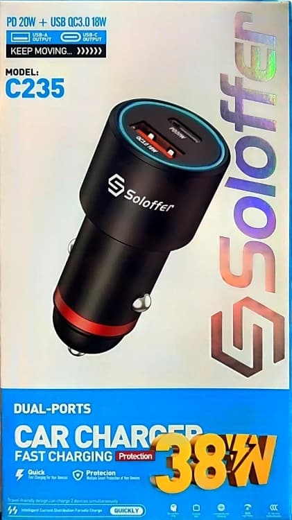 شاحن سيارة SoloffEr