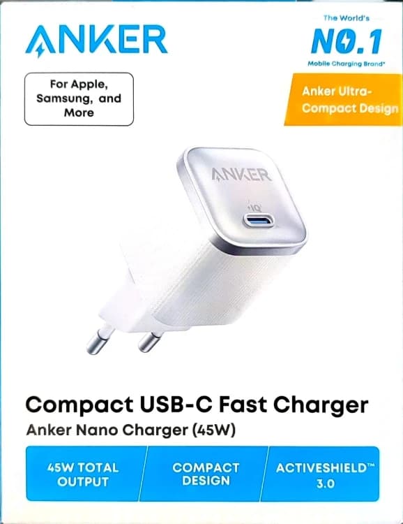 شاحن ANKER بقوة 45 واط