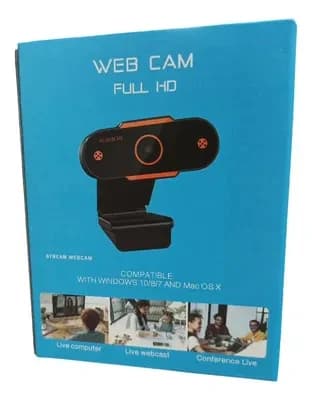Full HD 4K Webcam with Unique Design and Built-in Microphone for Streaming and Online Classes