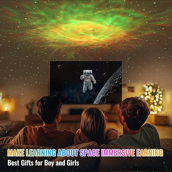 Astronaut Galaxy Projector, 3 in 1