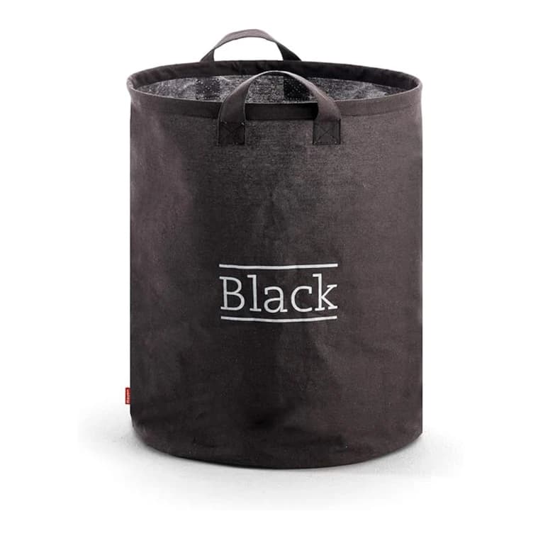 Rayen Laundry Basket - 55 x 40 cm, Black & White