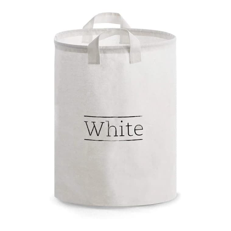 Rayen Laundry Basket - 55 x 40 cm, Black & White