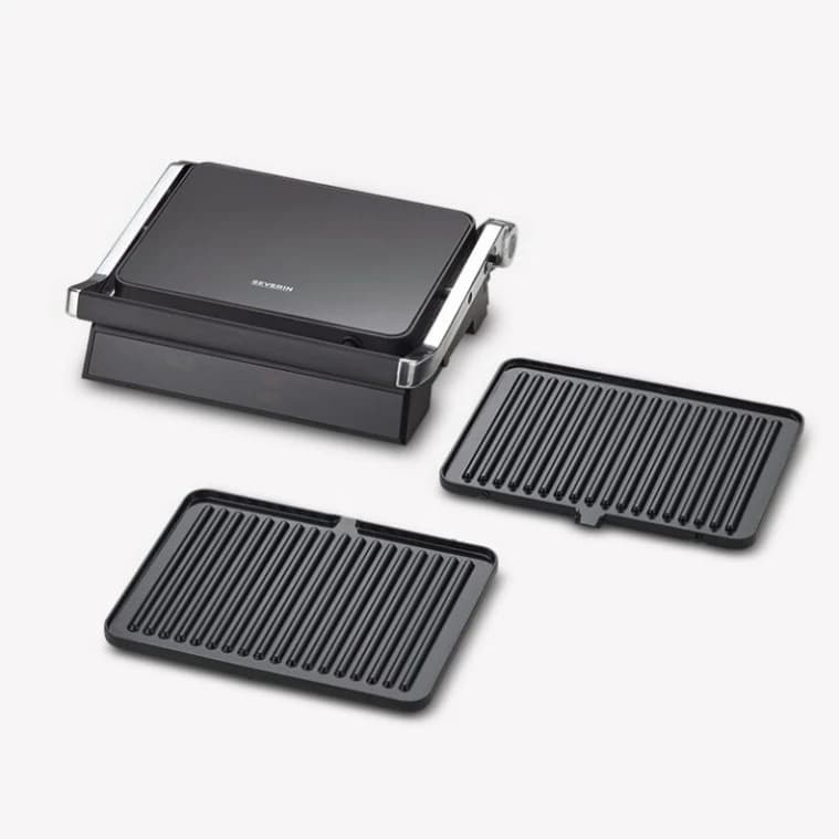 Severin Grill with Touch Display, Black/Silver 2399