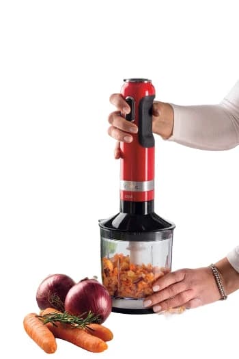 Ariete Hand Blender, 1000 Watts, Red