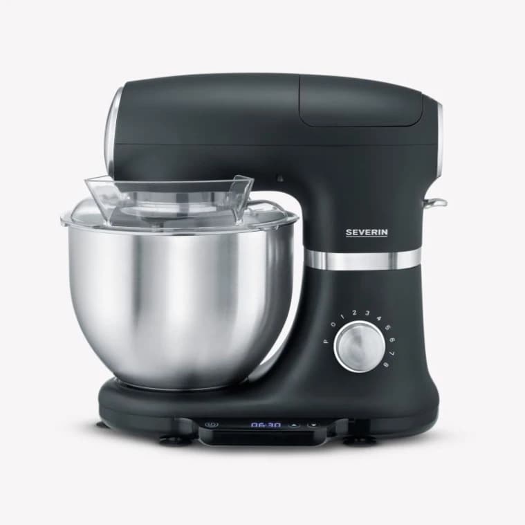 Severin 1000W Stand Mixer in Black - 3898