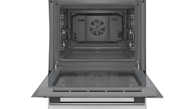 Bosch Built-in Electric Oven, A, 60cm, 66L, Hydrolytic Clean, Black & Stainless Steel