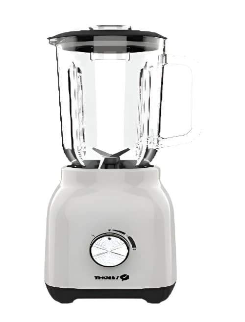 Tekmaz Blender With Grinder, 1.5L, 800W, White