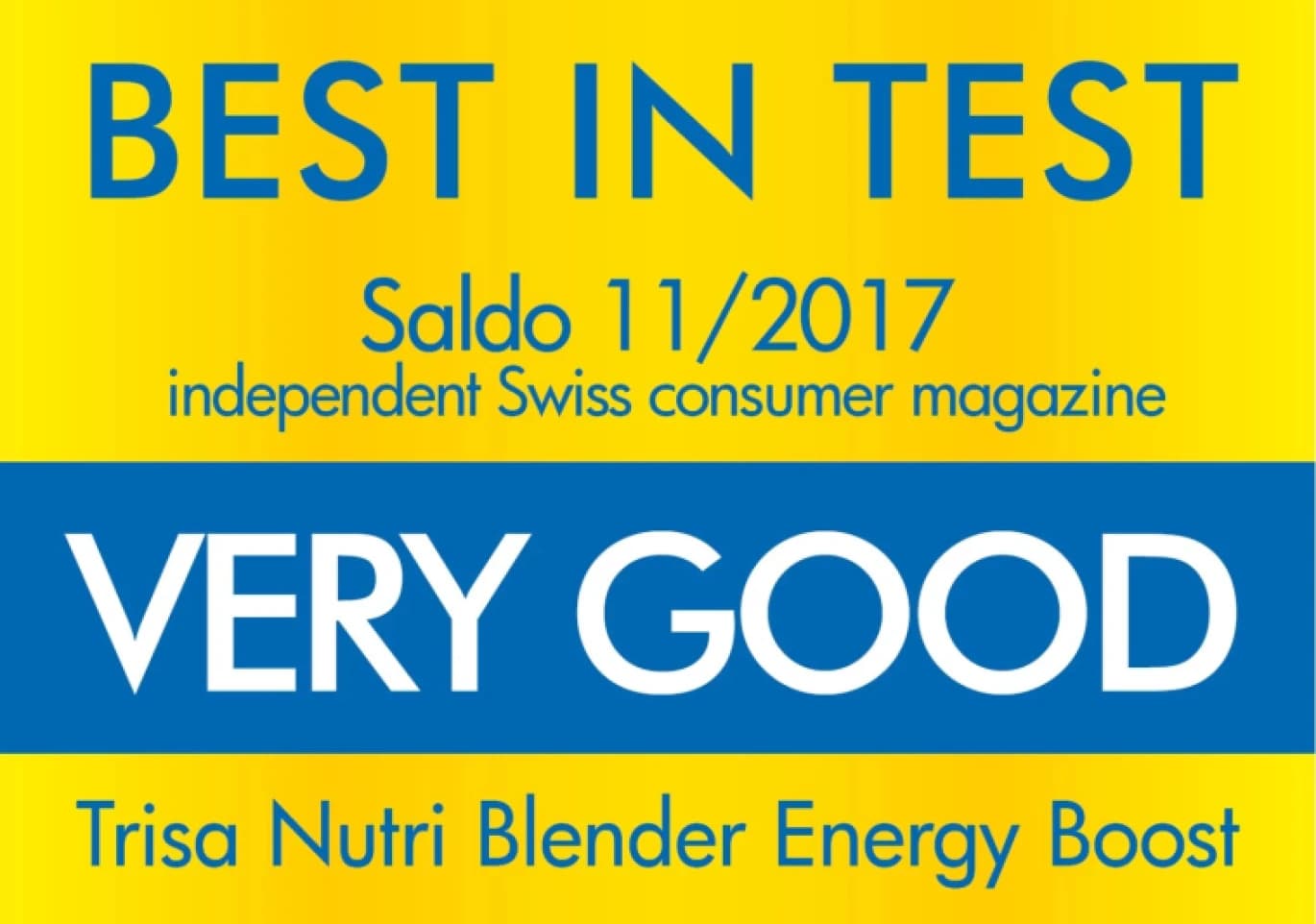 Trisa Nutri Blender, Energy Boost, 400Ml, 1000Watts, Black