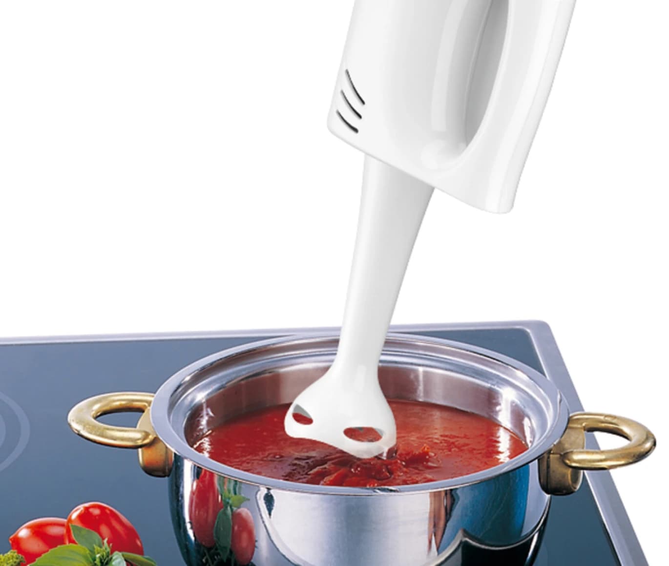 Trisa Hand Mixer Mixstar, 300Watts, White