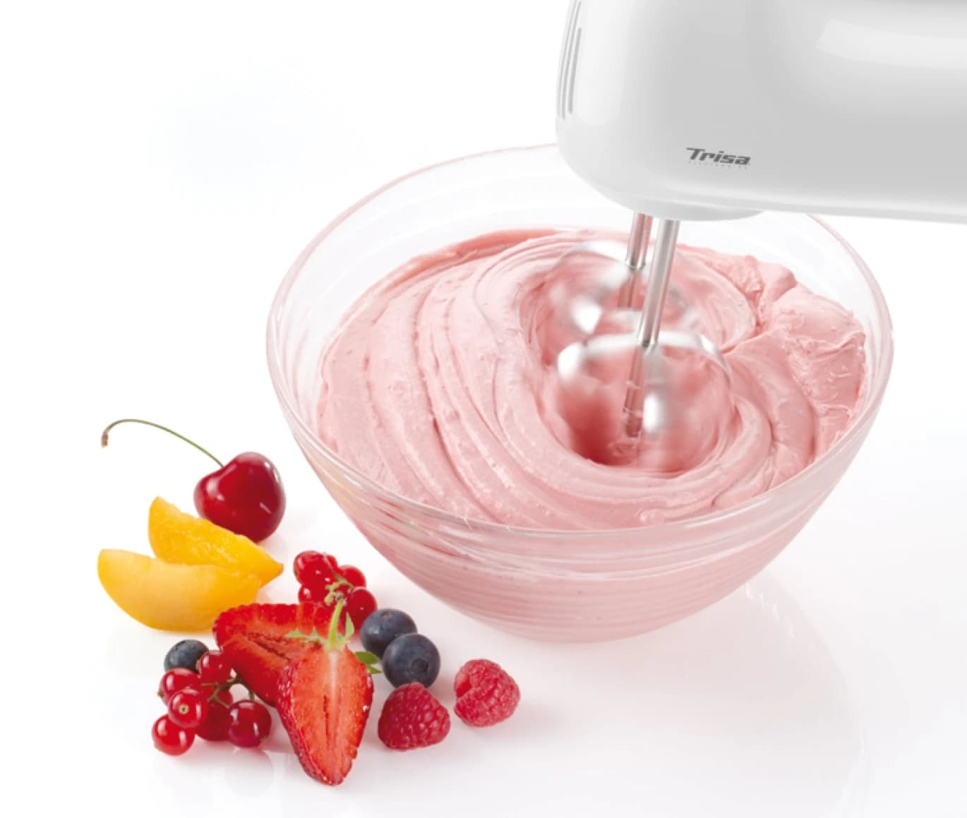 Trisa Hand Mixer Mixstar, 300Watts, White