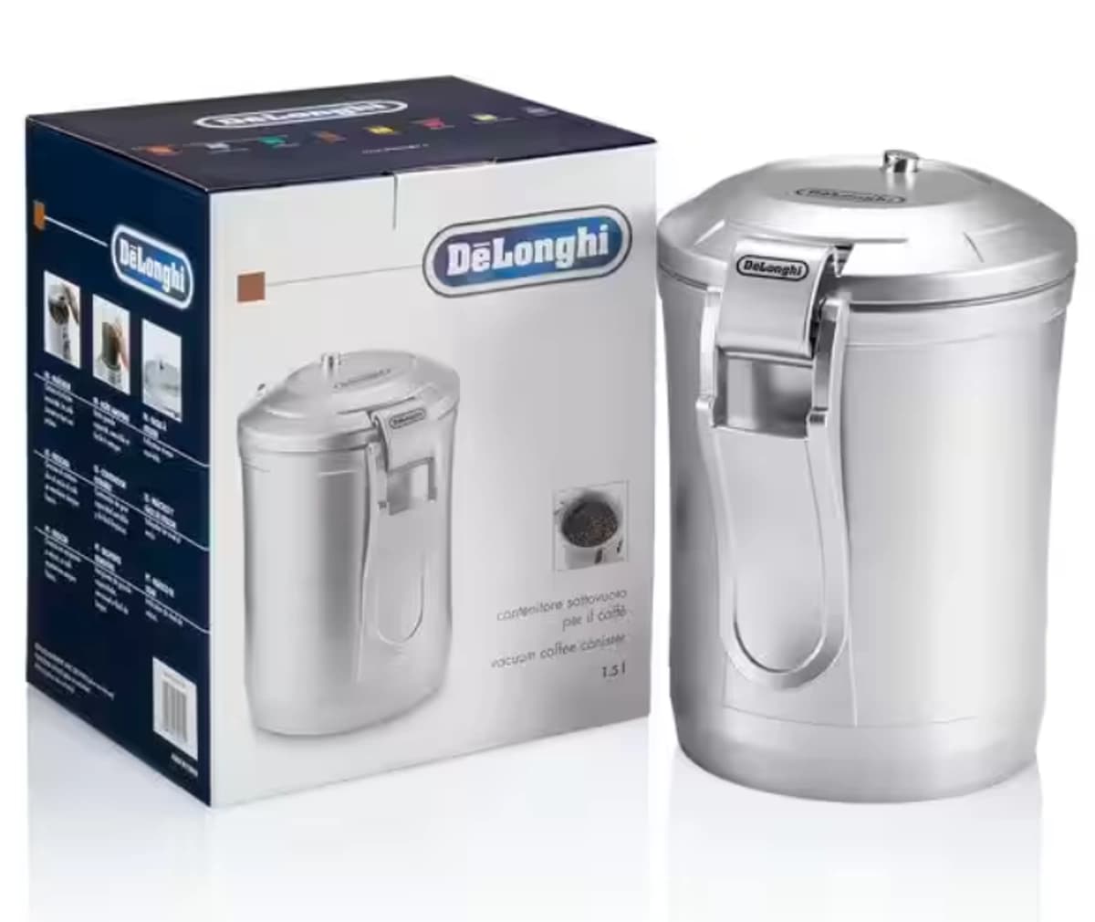Delonghi Vacuum Coffee Canister