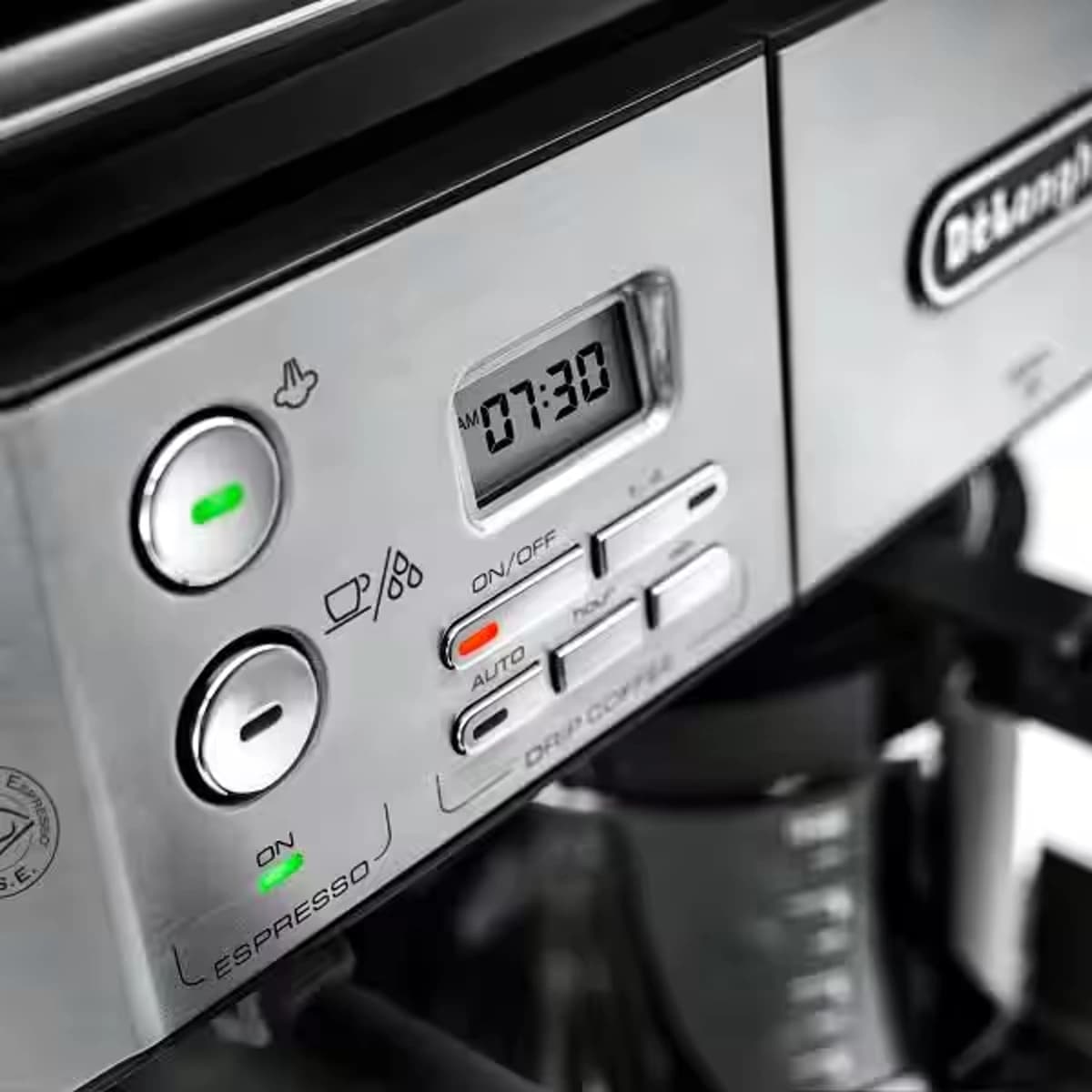 Delonghi Combi Coffee Machine Espresso Drip & Cappuccino 15 bar and 1.25 L