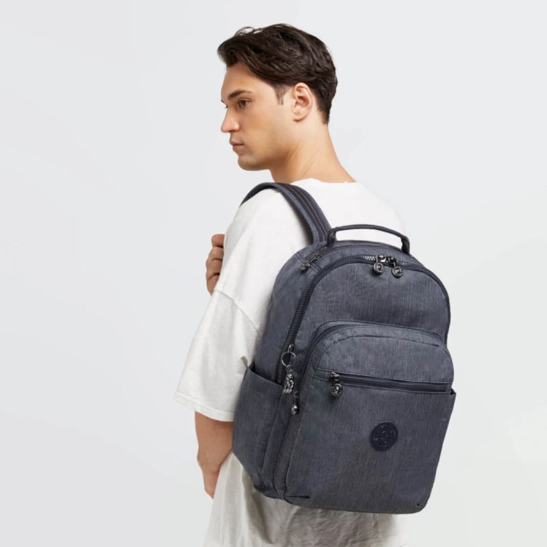 Kipling Seoul backpack Active Denim