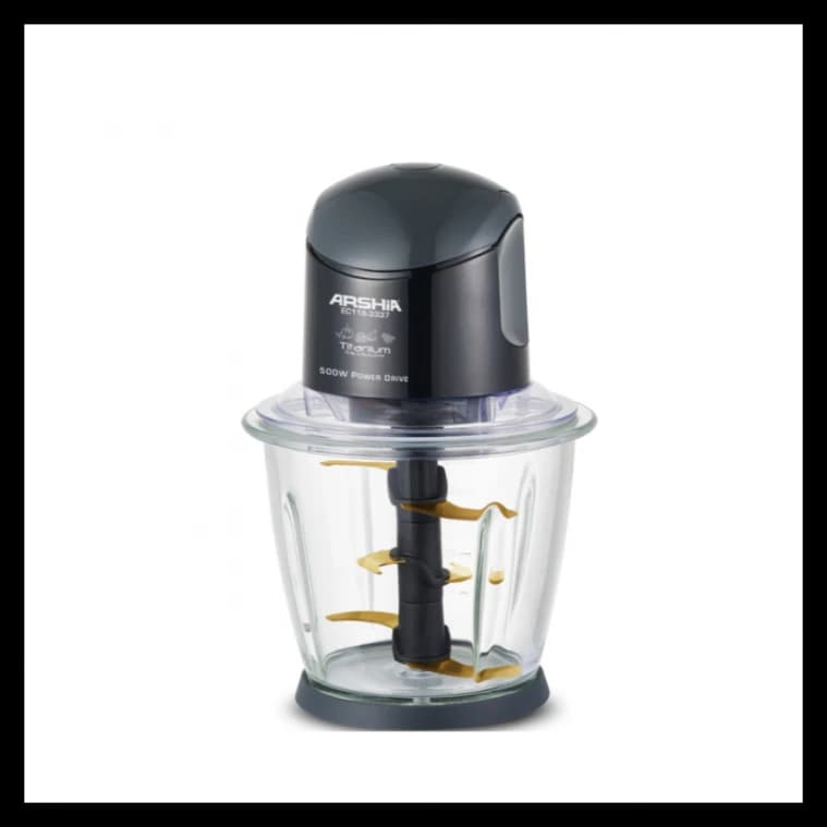 Arshia Electric Chopper 1500W, Black - 3337