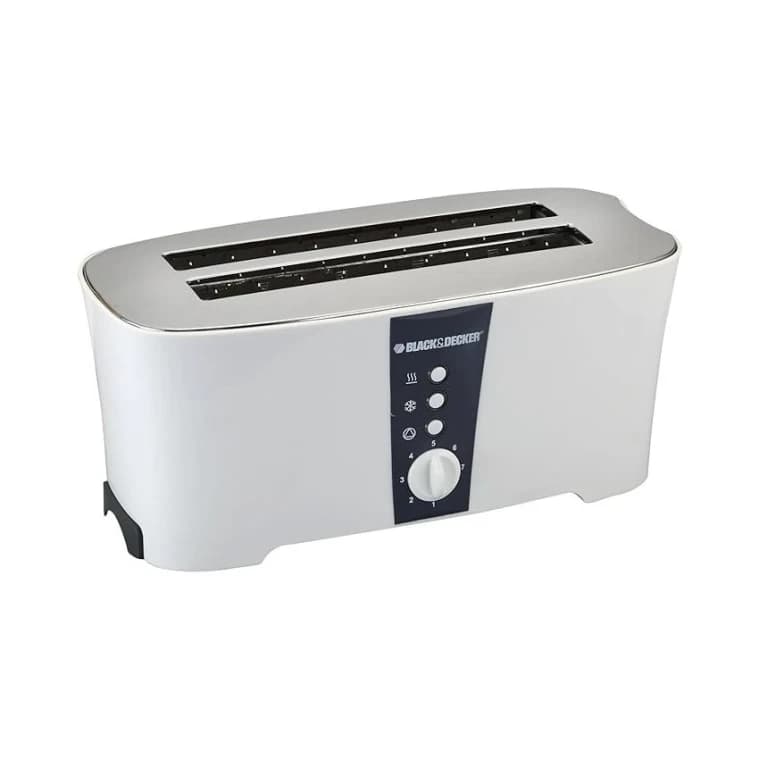 Black & Decker ET124 4-Slice Toaster, 1350W