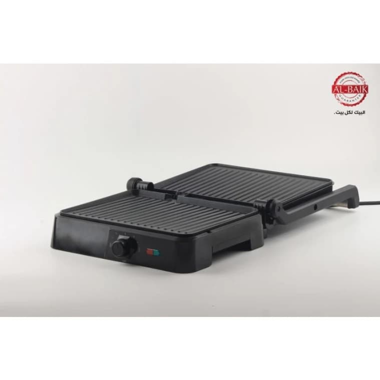 Albaik SLG5011A-20 Steel Grill with 180-Degree Full Opening for Double-Sided Grilling