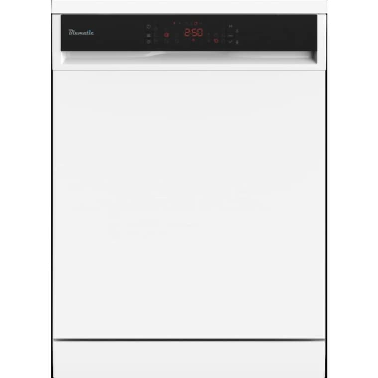 Blomtec BLD 8500W A+++ Dishwasher, 8 Programs, 14 Place Settings, White