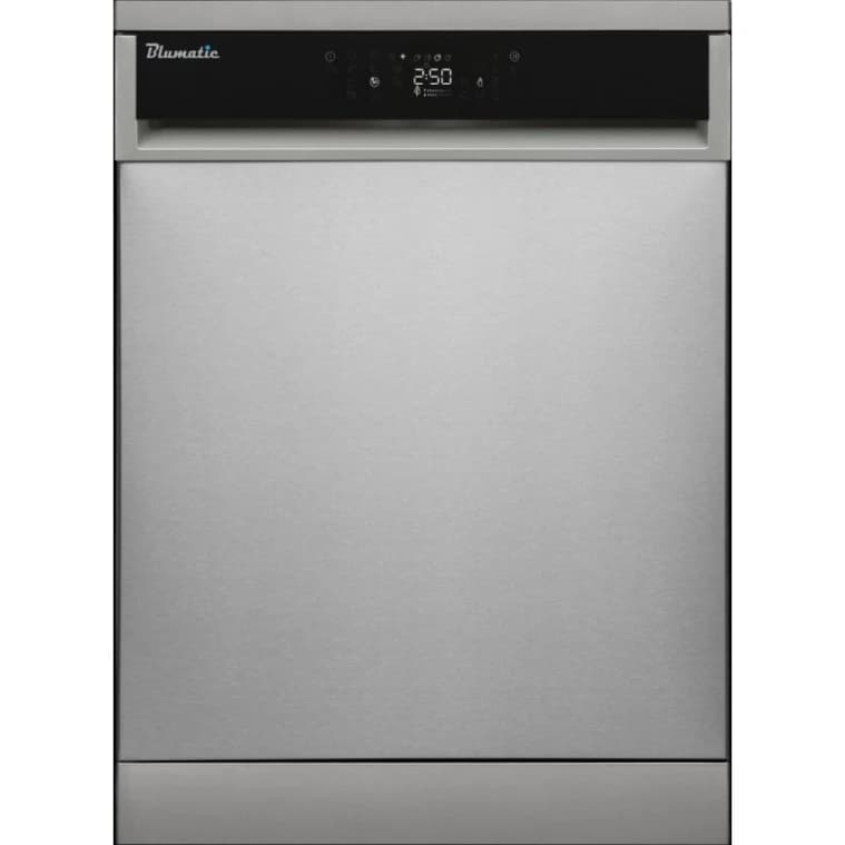 BLD10333X A+++ 10% open door Blomtec dishwasher 10 programs 9 sprays 3 baskets Silver